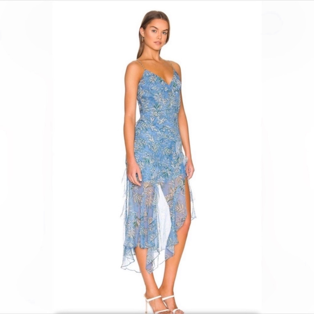 Veronica Beard Avenel Silk Midi Dress Sz 2